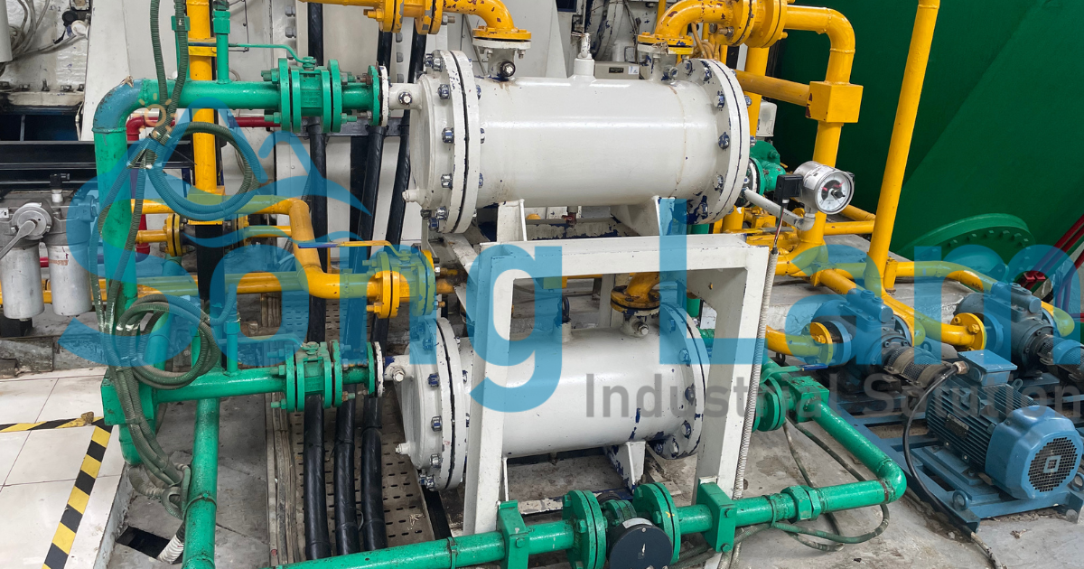 Cụm trao đổi nhiệt công nghiệp nhà máy thủy điện