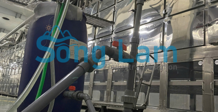 bảo dưỡng bình ngưng kho lạnh bằng hệ thống CIP solaco