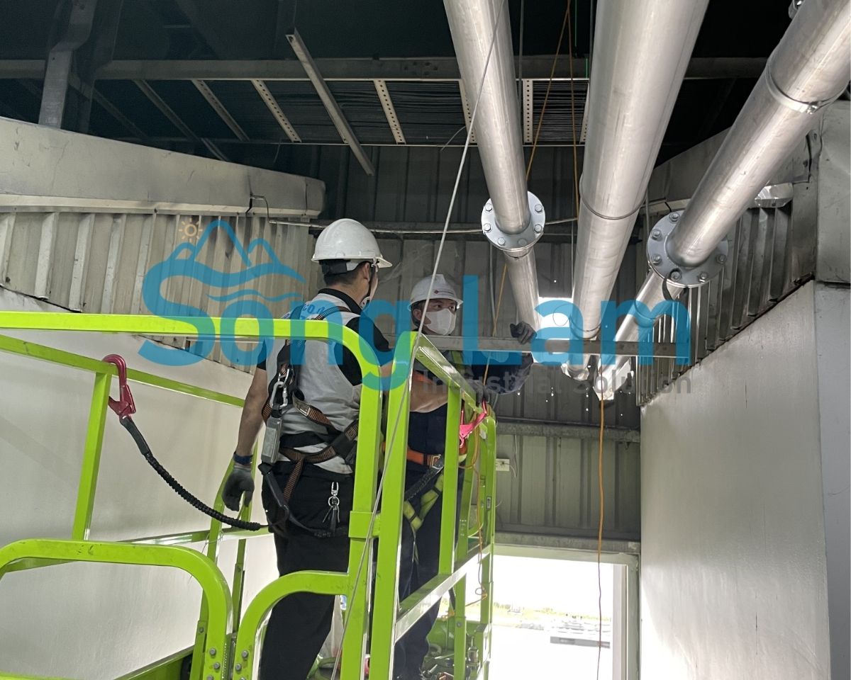 đánh giá tình trạng hệ thống đường ống inox sau lắp đặt